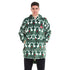 Snuggs Blanket Hoodie Green Christmas